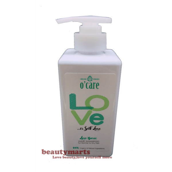 O'CARE Love Basic Hair Shampoo (Ideal for Normal to Dry Hair)